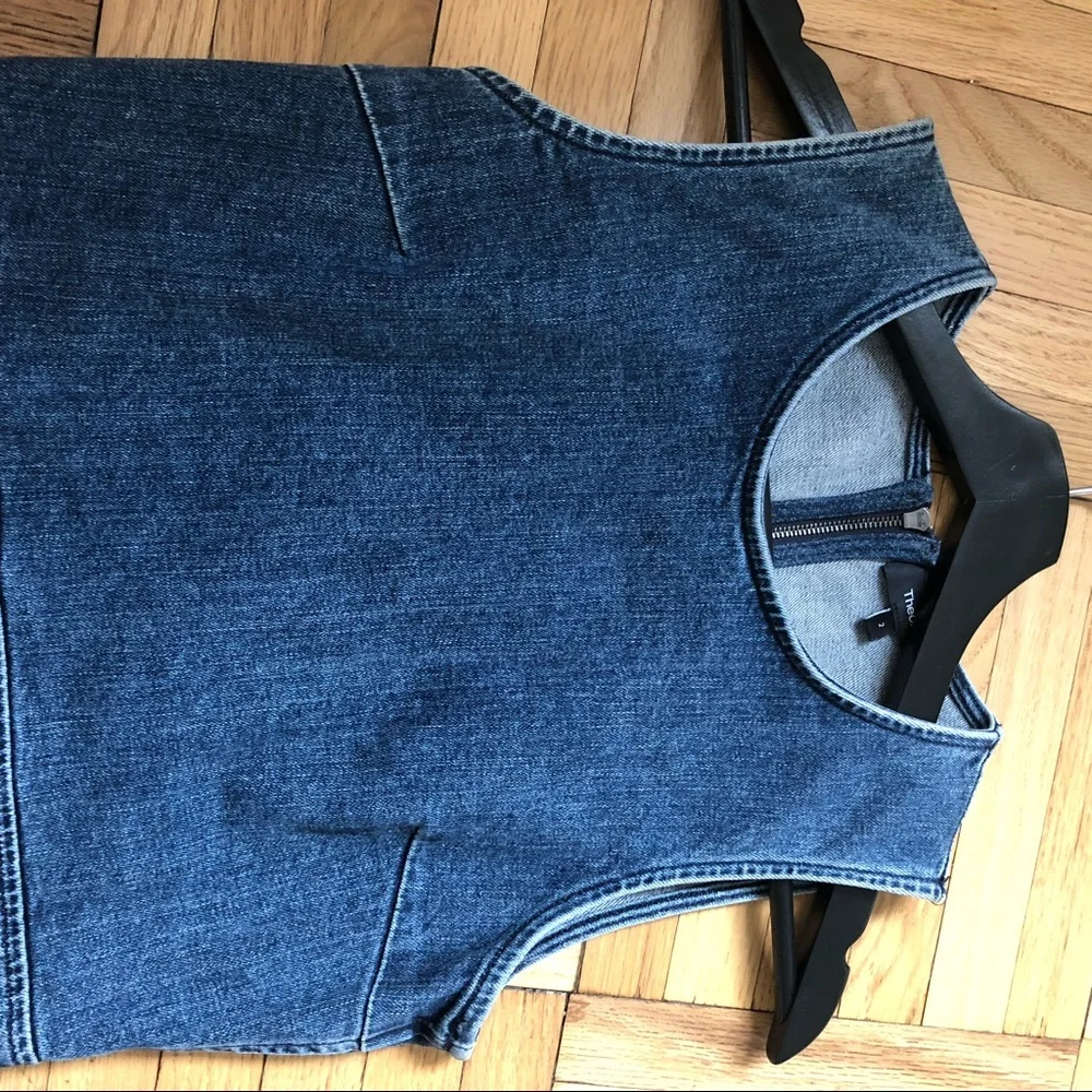 Theory Denim Dress - Picture 6 of 11